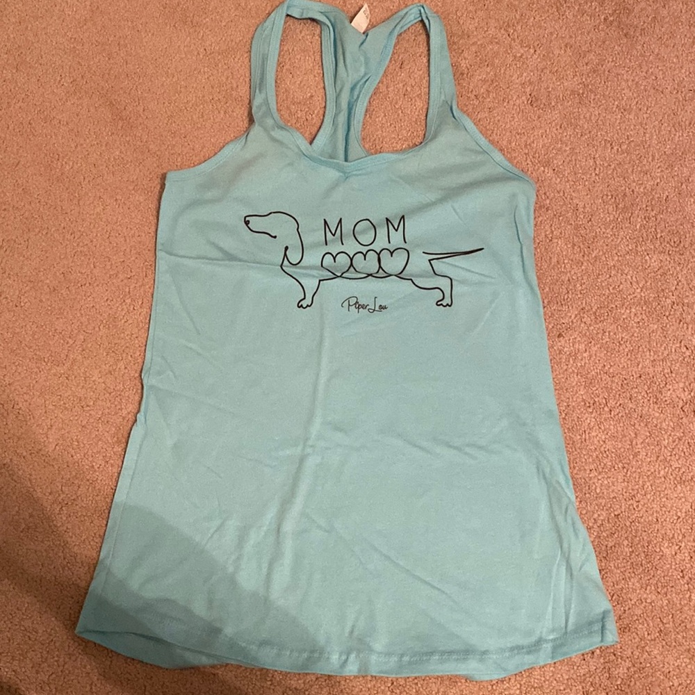 Dog mom tank top